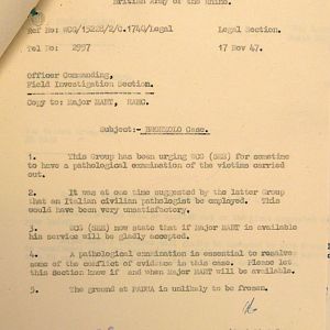 Murders of Brabourne & Vivian