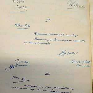 Colours for 2nd Battalions, Irish Guards & Welsh Guards