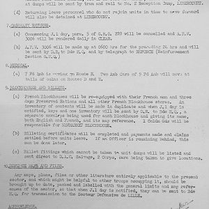April 1940 War Diary, 7 Guards Brigade, Headquarters