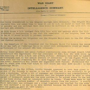 May 1940 War Diary, 20 Guards Brigade, Headquarters