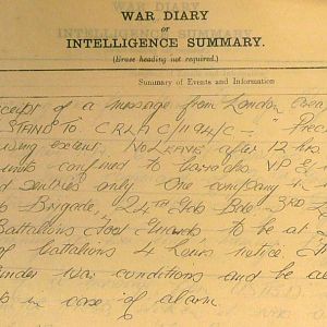 September & October 1940 War Diary, 20 Guards Brigade, Headquarters