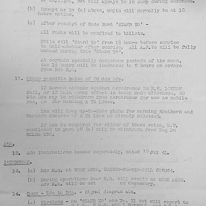 August 1941 War Diary, 20 Guards Brigade, Headquarters