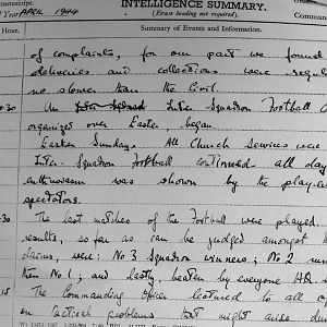 April War Diary, Irish Guards, 2 Armoured Battalion