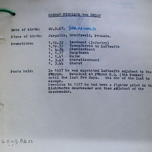 A-B Who's Who of senior German Army officers (Birley's Bible)