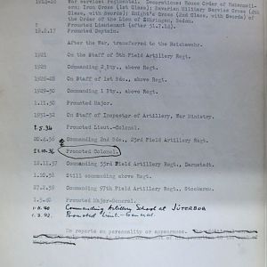 A-B Who's Who of senior German Army officers (Birley's Bible)