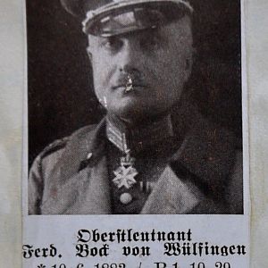 A-B Who's Who of senior German Army officers (Birley's Bible)