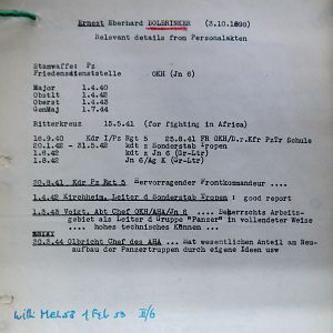 A-B Who's Who of senior German Army officers (Birley's Bible)