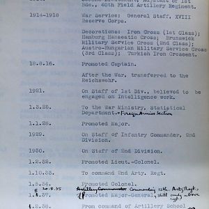 A-B Who's Who of senior German Army officers (Birley's Bible)