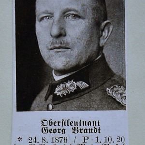 A-B Who's Who of senior German Army officers (Birley's Bible)