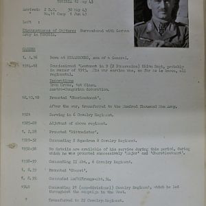 A-B Who's Who of senior German Army officers (Birley's Bible)