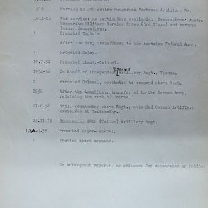 C-E Who's Who of senior German Army officers (Birley's Bible)
