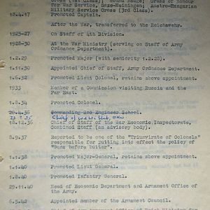 (T-Z) Who's Who of senior German Army officers (Birley's Bible)