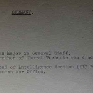 (T-Z) Who's Who of senior German Army officers (Birley's Bible)