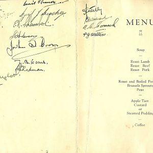 163 OCTU (Morecambe) Farewell Lunch 6 April 1943 [2]