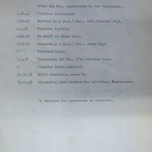 (S) Who's Who of senior German Army officers (Birley's Bible)