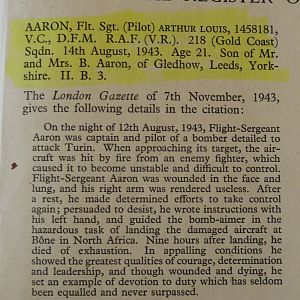 AARON VC citation