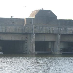 St Nazaire submarine pens