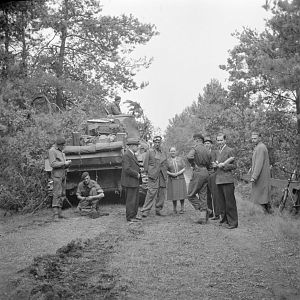 Irish Guards Group, Guards Armoured Division, Aalst, 18 Sept 1944