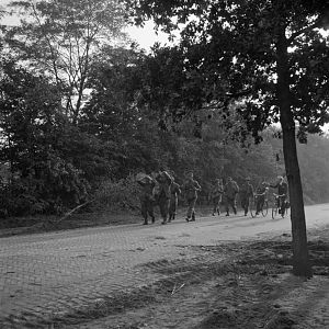 Irish Guards Group, Guards Armoured Division, Aalst, 18 Sept 1944