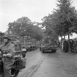 Irish Guards Group, Guards Armoured Division, Aalst, 18 Sept 44