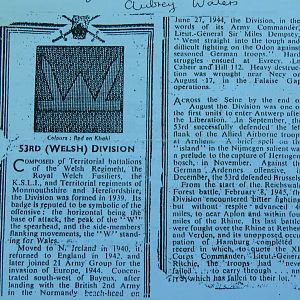 4. 53rd Welsh Div