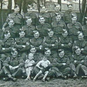 25. 332nd (Radnor) Battery, Some Of The Old Knighton Terriers In N. Ireland, May 1940