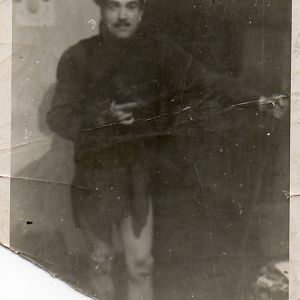 Dad with 45