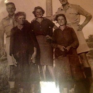 Italy 1944 (far right Tom Brown)