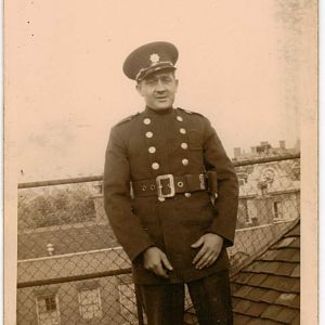 Granddad Elsdon. Auxiliary Fire Service