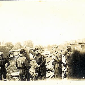 Inspecting downed/destroyed aircraft