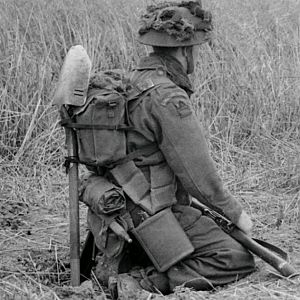 Close-up of a 2/5 Lanc. Fuslr.