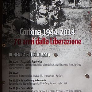 Cortona Liberation poster