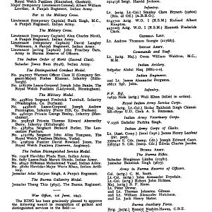 Alan Charles NICOLL London Gazette  1 June 1943