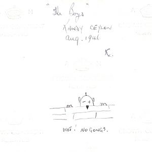 No 3 Officers Advance Training School Ceylon - Aug 1946