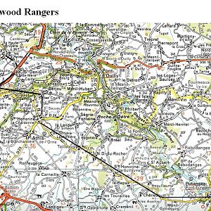 Sherwood Rangers   August 1944 route ideas 3