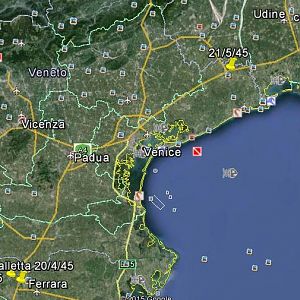 Gnr L Rossiter's journey thro Italy 30 Apr 45 To June 45