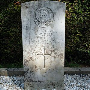 AsseMollemsebaan Sgt, RelfAW, A Squadron 15th 19th Hussars