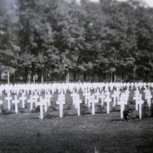 Arnhem Cemetery close up.