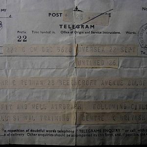 Third telegram