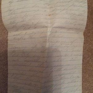 Ben's Last Letter Before VE Day re. Bremen et alia