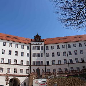 The First inner Court yard which was used by the Germans