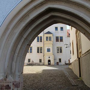 Archway into the Inner Court Yard