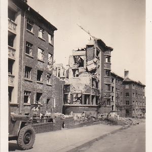 Bomb Damage Hamburg May 45