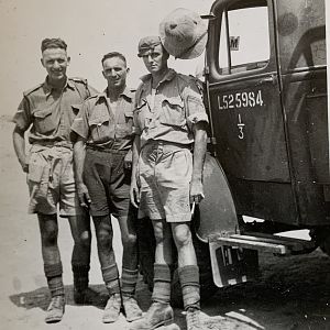 Sydney Bryant during his service with RASC 80 coy