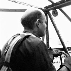 1944 - Folkingham Airfield, England (Inside Glider - Ralph 'Pappy' Bridges)