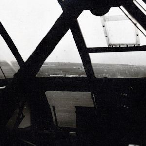 1944 - Folkingham Airfield, England (Inside Glider - Ralph 'Pappy' Bridges Landing)