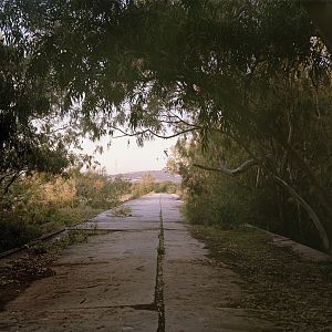 Platform facing north towards Lebanon
