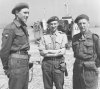 Advance party Dutch officers PIB_ British liaison officer Capt. E. Speelman August 1944.jpg