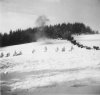 (IWM B13670) RUR 14-15.1.45 Air Landing Bde Recce patrol patrol mortar bursts Bert Hardy.jpg