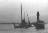 Fenella and sunk barge 1940 and east mole 1940. photo 1.jpg